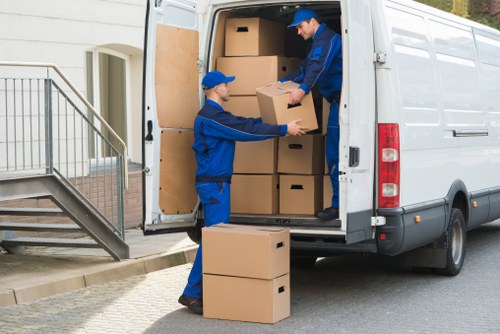 Man with a van service helping with a local move in Old Coulsdon